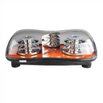 3 W-os nagy teljesítményű mini figyelmeztető fénysáv