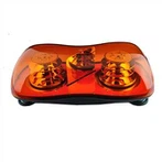 Borostyánsárga LED mini figyelmeztető lámpa