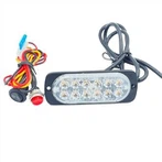 Car Truck Slim 12 LED-es villogó lámpa